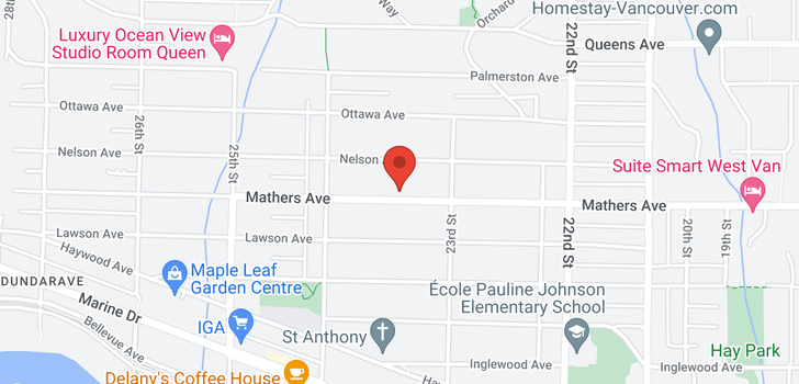 map of 2341 MATHERS AVENUE